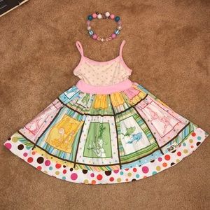 HTF Kpea Dr. Seuss Dress, 4T, Perfect for School